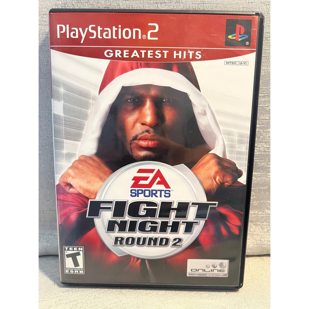 EA Sports Fight Night Round 2 Sony PlayStation 2 PS2 Greatest Hits SLUS 21161GH